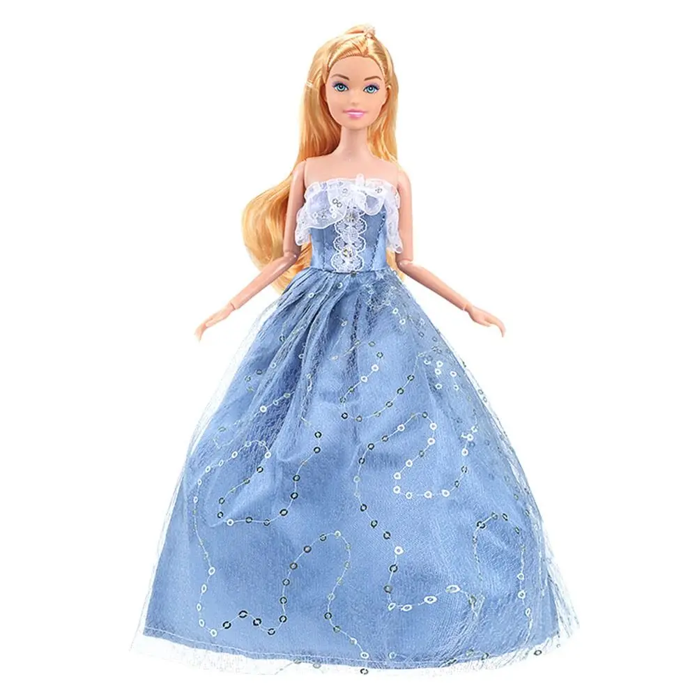 2024 Newest Doll Wedding Dress Fashion Casual Wear Girl Costume Clothes Handmade DIY Girl Gift 30cm Doll