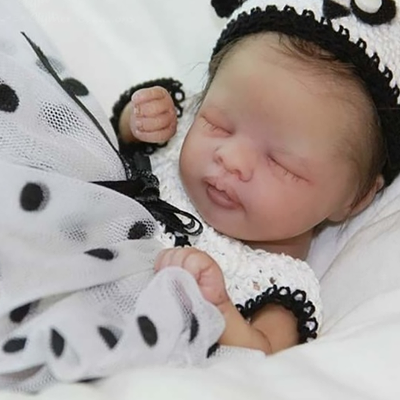 8inch Mia Reborn Mini Baby Doll Kit Unfinished Unpainted Blank Doll Parts Give Your Birthday Christmas Gift Collectibles