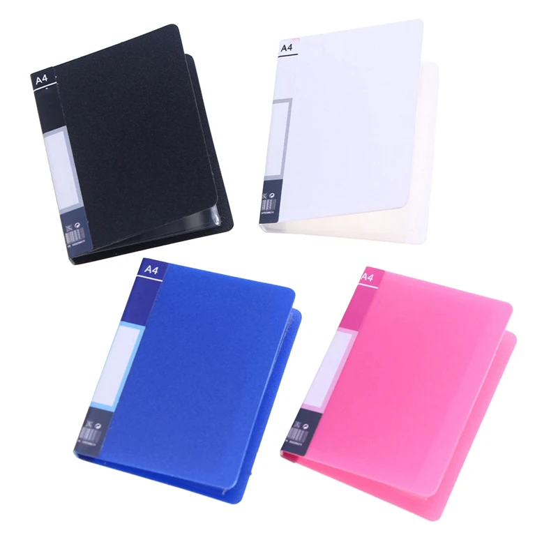 1Pcs Dollhouse 1:12 Miniature Simulation File Book Folder Binder  Home Model Decor DollHouse Accessories