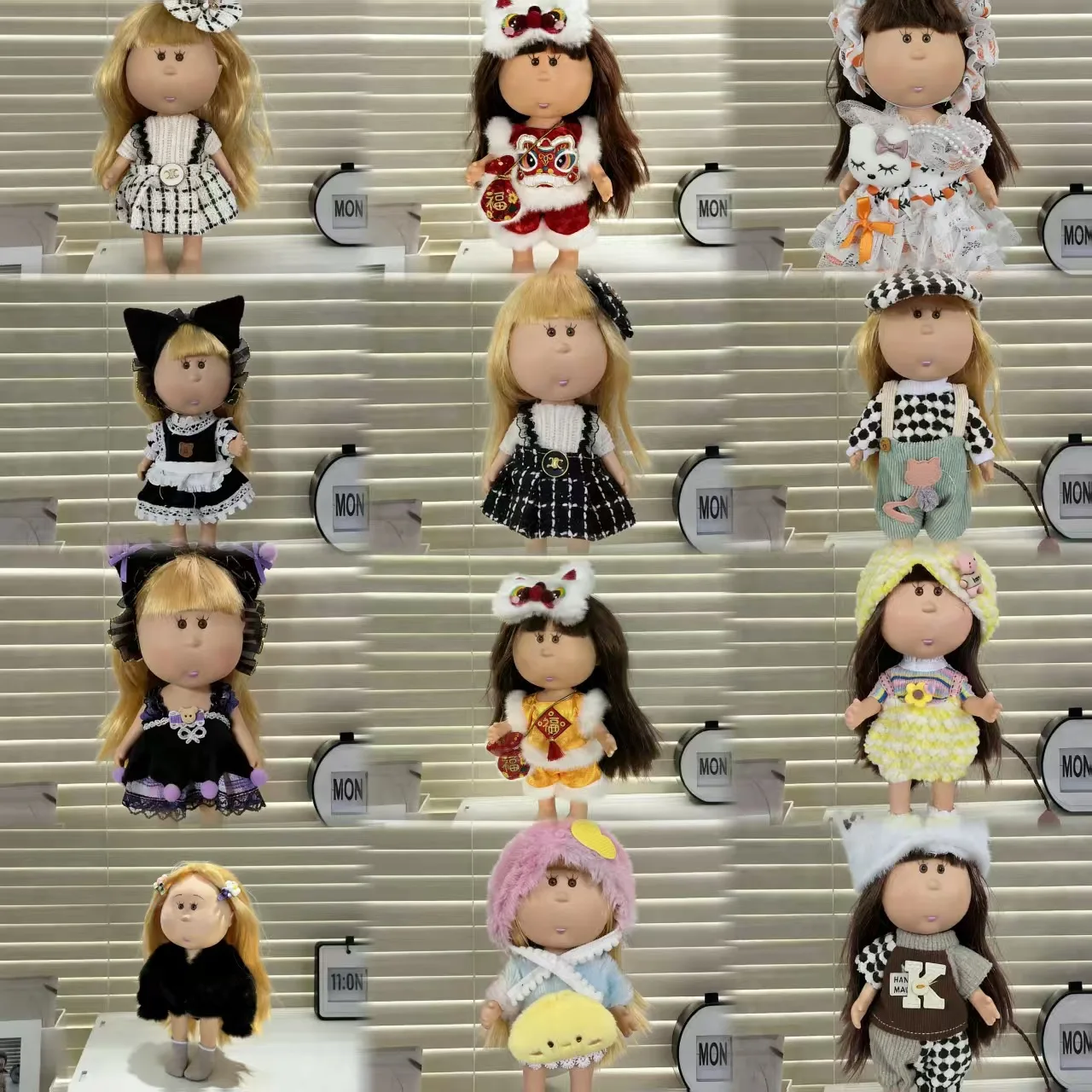 Mia Potato Doll Clothes from Spain Are Only Available for Sale. 24CM Doll Dress Up Set, Complete with Plush Dress