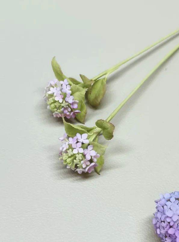 Handmade Clay Vine Plants Collection: Wisteria, Ivy & Rose Vine Miniatures with Lotus & Chrysanthemum for 1:6 Dollhouse Garden