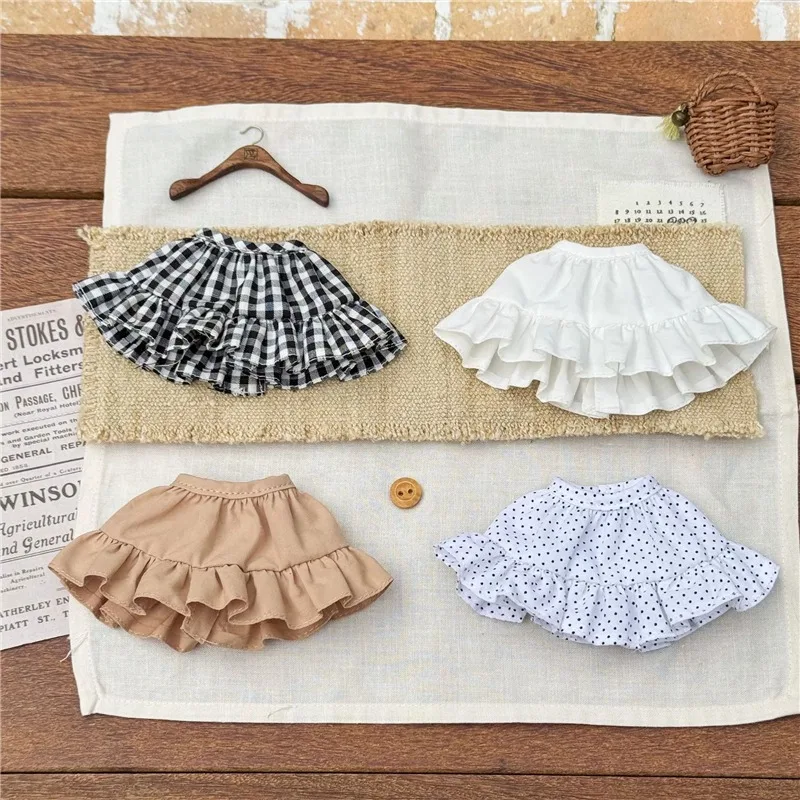 For Blythe Doll Clothing Turtleneck Sweater Jeans Set Pleated Dress Jk Skirt Outfit Clothes OB24 OB22 1/6 Long Leg HelloKitty