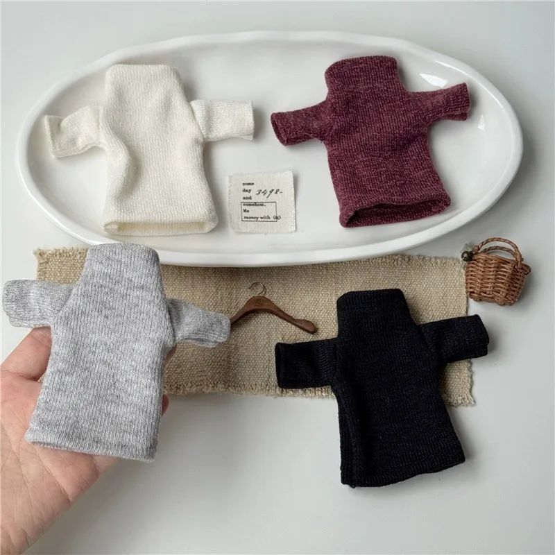 For Blythe Doll Clothing Turtleneck Sweater Jeans Set Pleated Dress Jk Skirt Outfit Clothes OB24 OB22 1/6 Long Leg HelloKitty