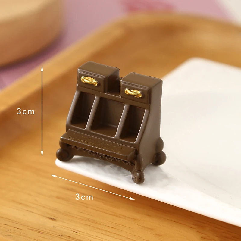 1/12 Dollhouse Simulation Mini Furniture Model Dollhouse Living Room Scene Decoration Dolls House Ornament Pretend Play Toys
