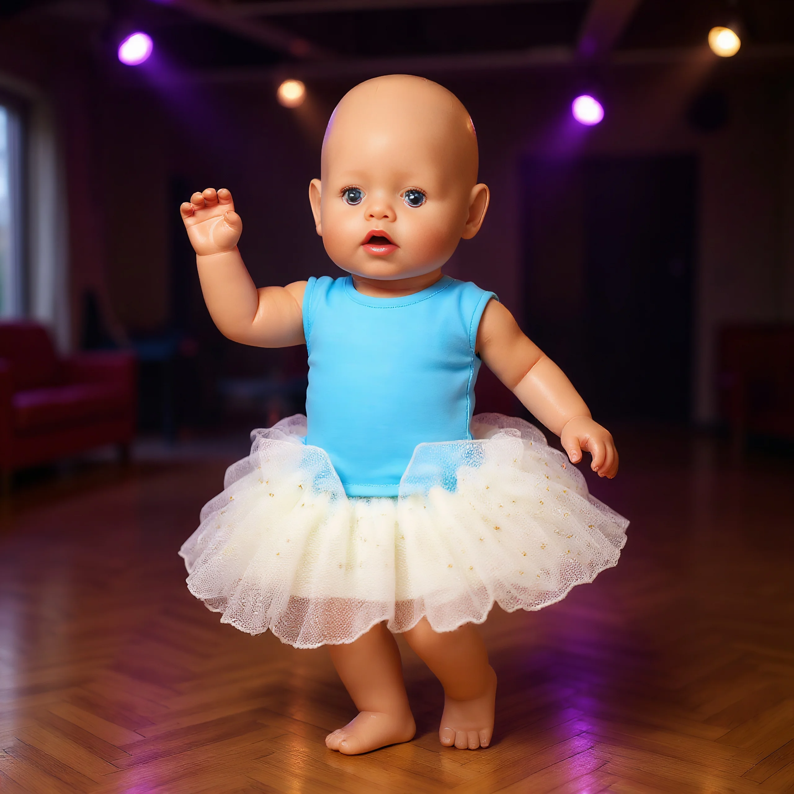 Handmade Dance veil skirt For 18 Inch American Doll Girl Toy 43 cm Baby New Clothes Acessories Nenuco Our Generation