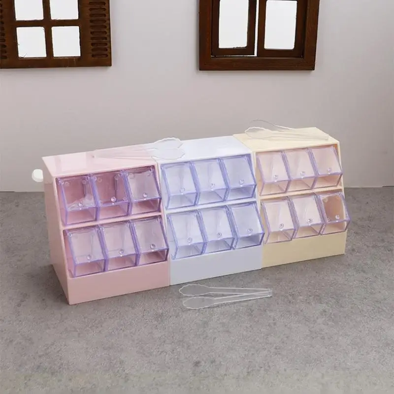 1/12 Dollhouse Simulation Candy Display Rack Drawer Cabinet Model Dollhouse Furniture Decoration Mini Supermarket Scene Ornament