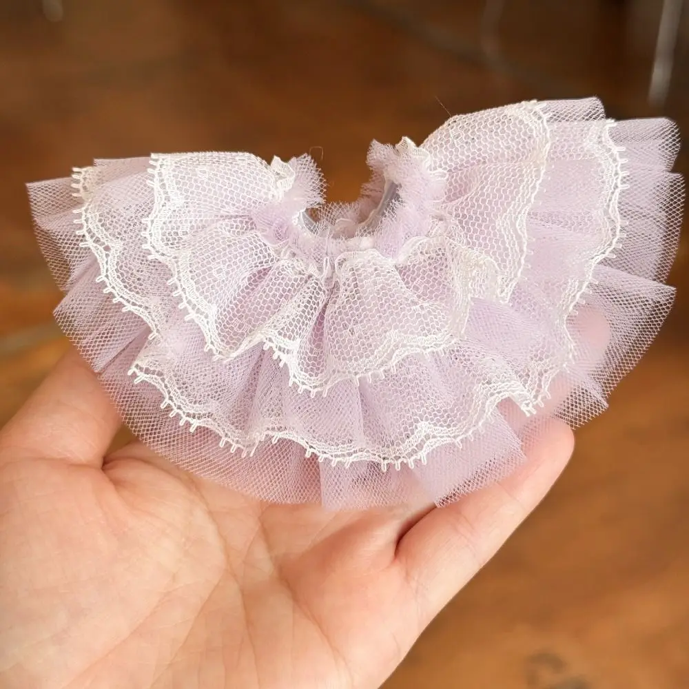 Fashion Doll Lovely Princess Skirt Cute Retro Lace Chiffon Cotton Doll Cake Skirt Cake Style Dolls Clothes Accessories