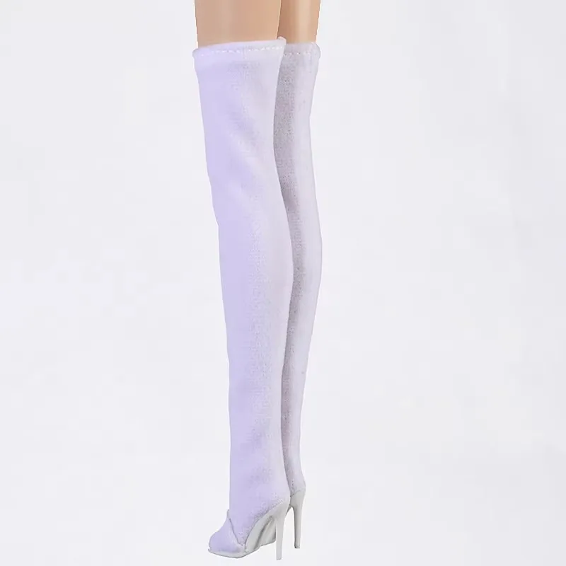 Doll Shoes Parts 1/6 Supermodel Doll Fashion Versatile Knee-High Boots Senior Sense Tassel Boots For FR2 Babi Royalty Obitsu