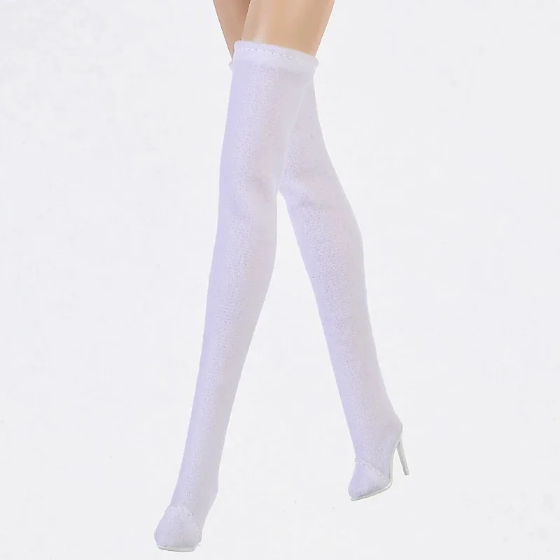 Doll Shoes Parts 1/6 Supermodel Doll Fashion Versatile Knee-High Boots Senior Sense Tassel Boots For FR2 Babi Royalty Obitsu