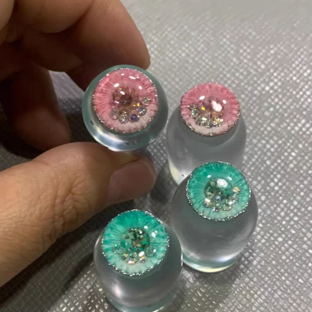 Blythe Eyes Chips Pupil Eye Pattern Thin Eye Chips Suitable for Blythe Doll Handmade Doll Accessories Toy Gifts Shiny Eye Piece