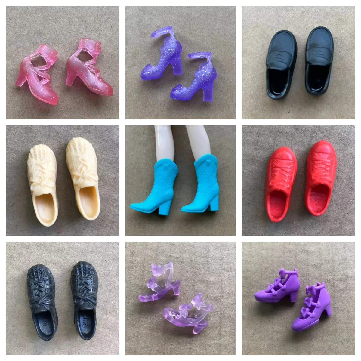 Licca Girl 1/6 Doll Shoes Sandals Long Boots DIY Dressing Accessories Female Dolls Collectible Toy Parts