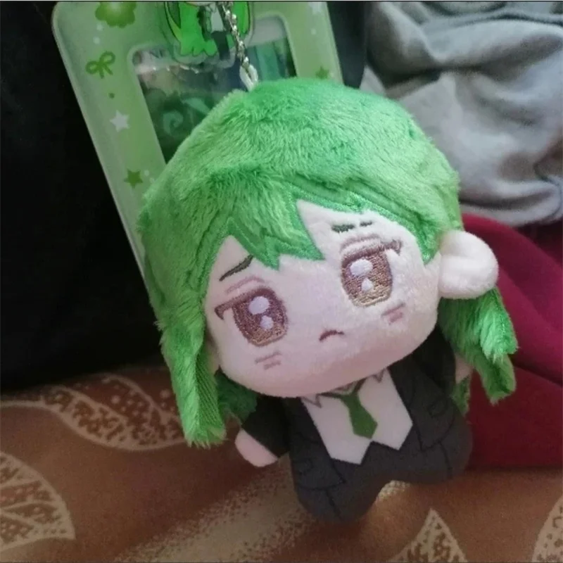 Game Lobotomy Corporation Netzach Figure Stuffed 10CM Cosplay Lovely Backpack Plushie Figure Pendent Keychain Christmas Fan Gift