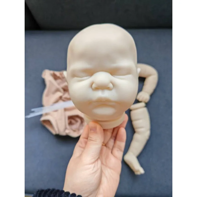 18Inch Unpainted Reborn Kit Romilly Unfinished Reborn Blank Doll Kits with Body Cloth