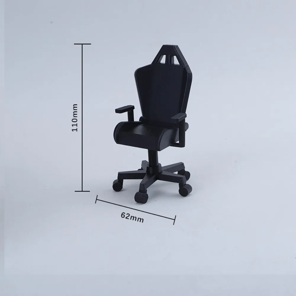 New 1/12 Dollhouse Study Room Computer Plastic Micro Scene Props Esports Games Computer 10 Styles Keyboard Set