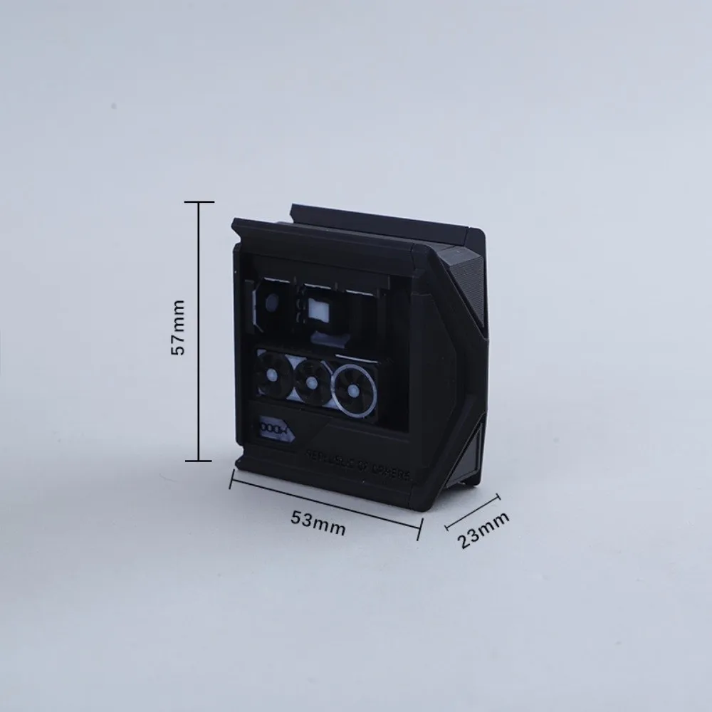 New 1/12 Dollhouse Study Room Computer Plastic Micro Scene Props Esports Games Computer 10 Styles Keyboard Set