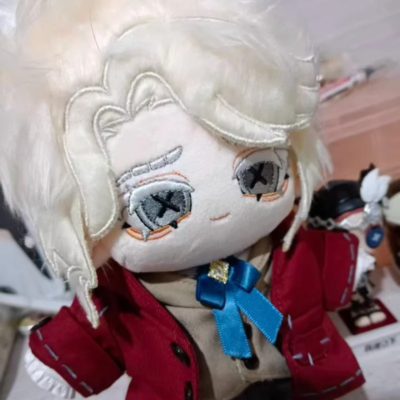 20cm Game Identity V Composer Frederick Kawaii Cosplay Soft Cotton Doll Body Cartoon Anime DIY Change Suit Toy Figures Fans Gift