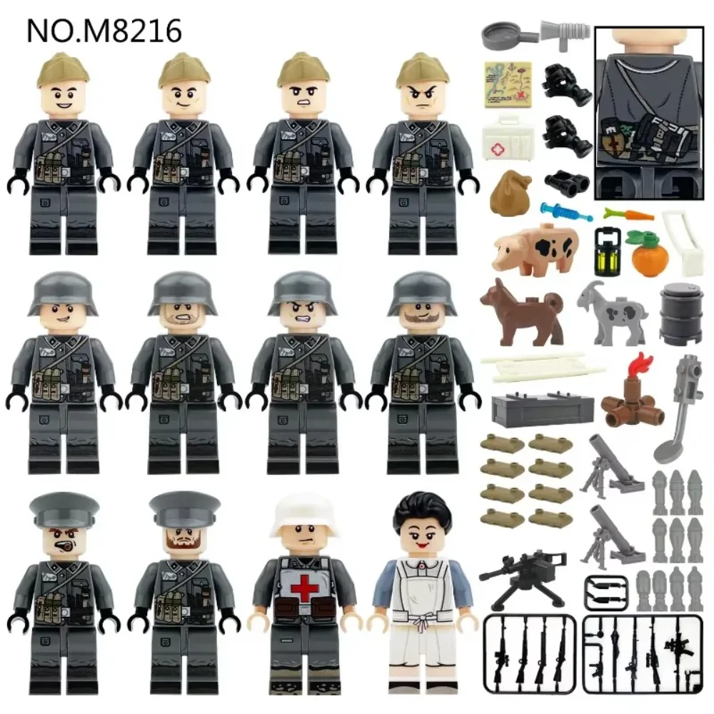 Building Blocks, Figureshumanoid Dolls, Toys, Mini Figures, Humanoid Dolls, Children's Toys, Birthday Gifts, Cartoon Characters.