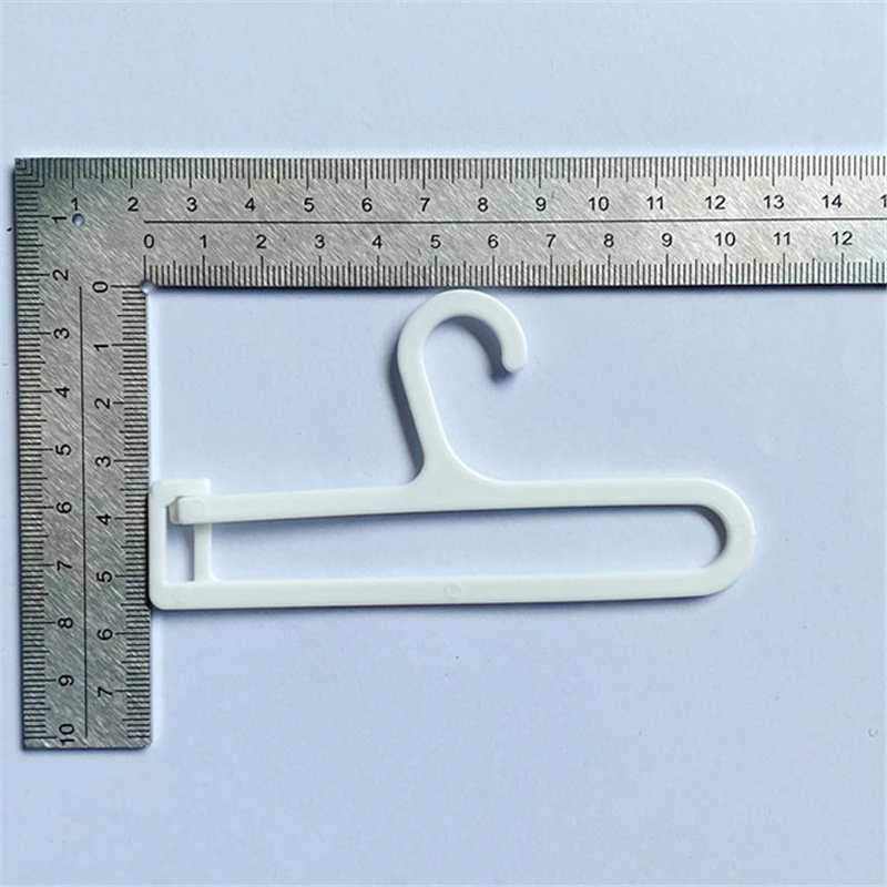 Suit 10-20cm Cotton Doll BJD Doll Outfit Clothes Hanger For Labubu Doll Clothing Hanger Support Rack Set Dollhouse Accessories