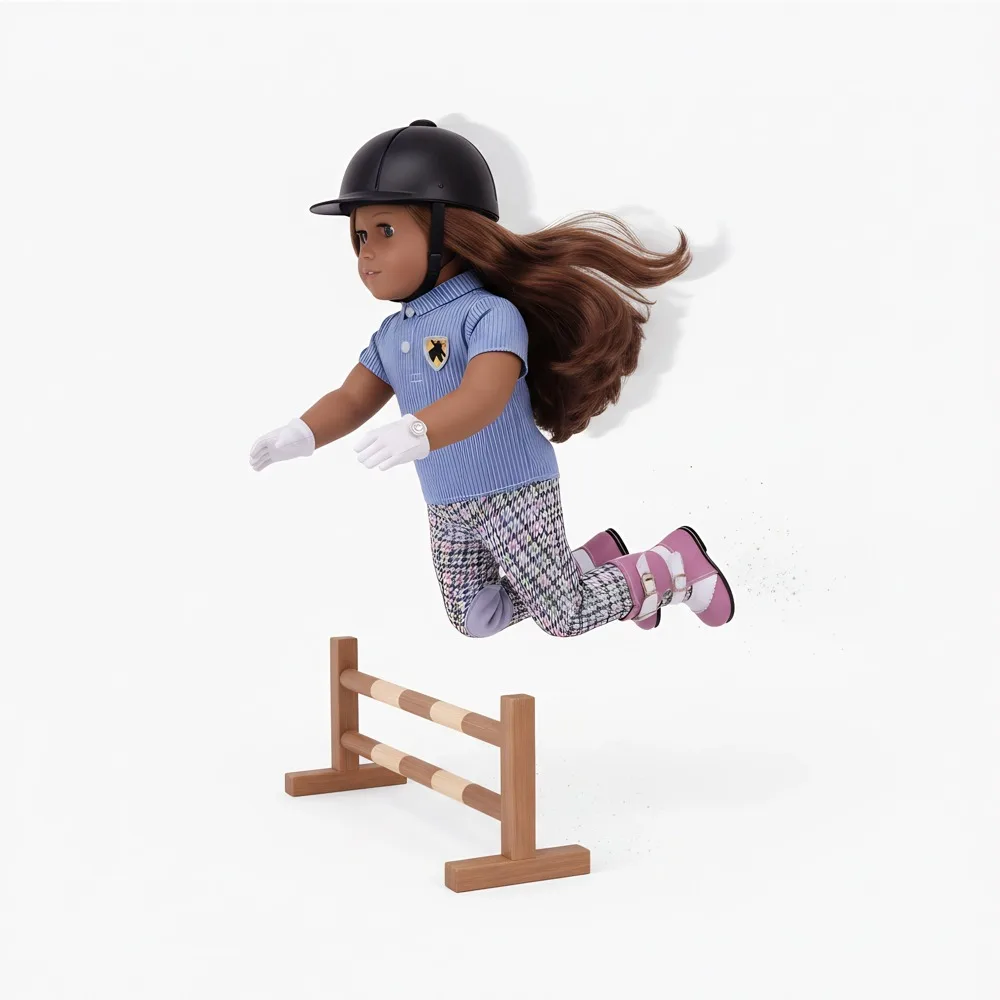 Horse riding suit Suit Doll Clothes Shoes Accessories For 43 cm ,18 Inch Girl Of American Doll Good Gift
