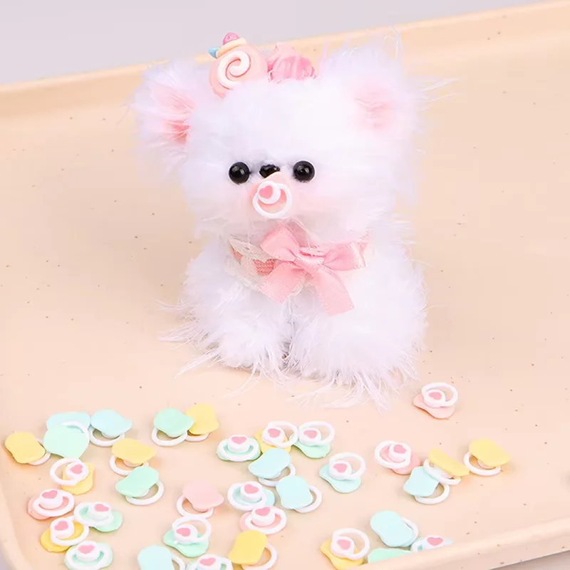Lovely Mini Doll Pacifier Play House Supplies Dummy Nipples For Doll Baby Dolls Kids Toy Baby Pacifier Accessories
