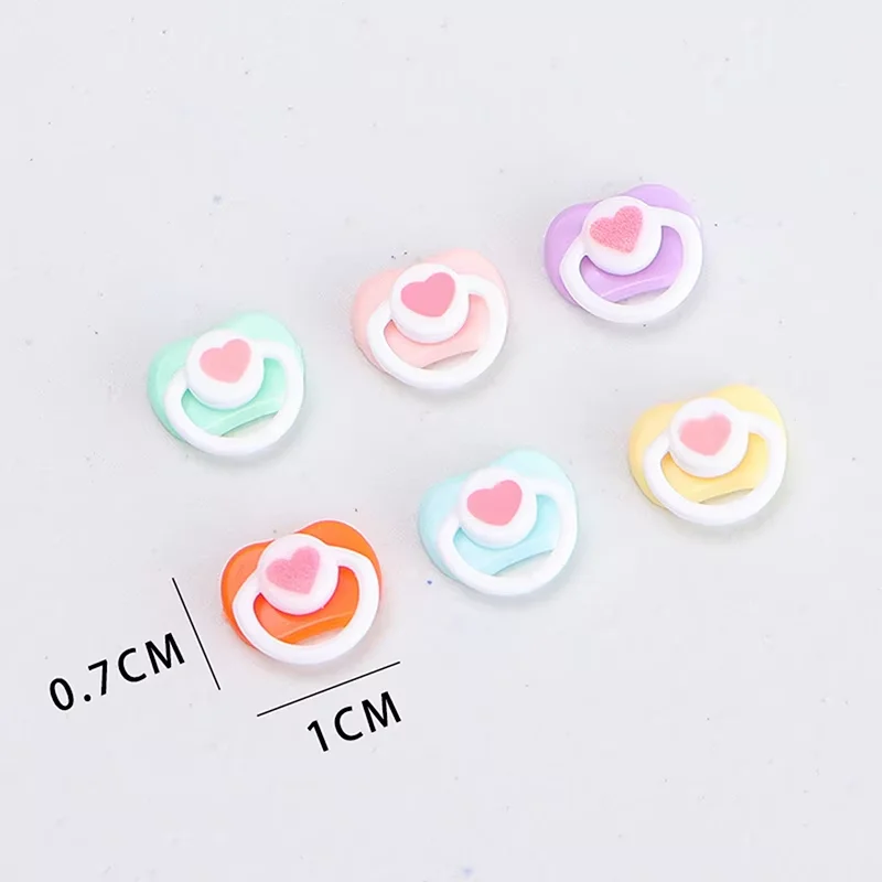 Lovely Mini Doll Pacifier Play House Supplies Dummy Nipples For Doll Baby Dolls Kids Toy Baby Pacifier Accessories