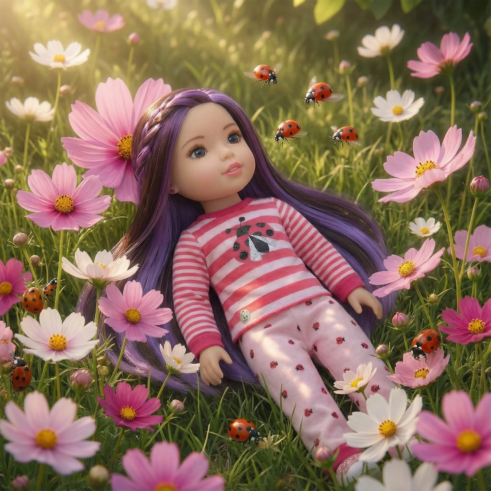 Pretty Doll Clothes gift box Accessories For Paola Reina & 14.5 Inch Wellie Wishers Doll 1/6 BJD,Toy For Girls,Christmas Gift