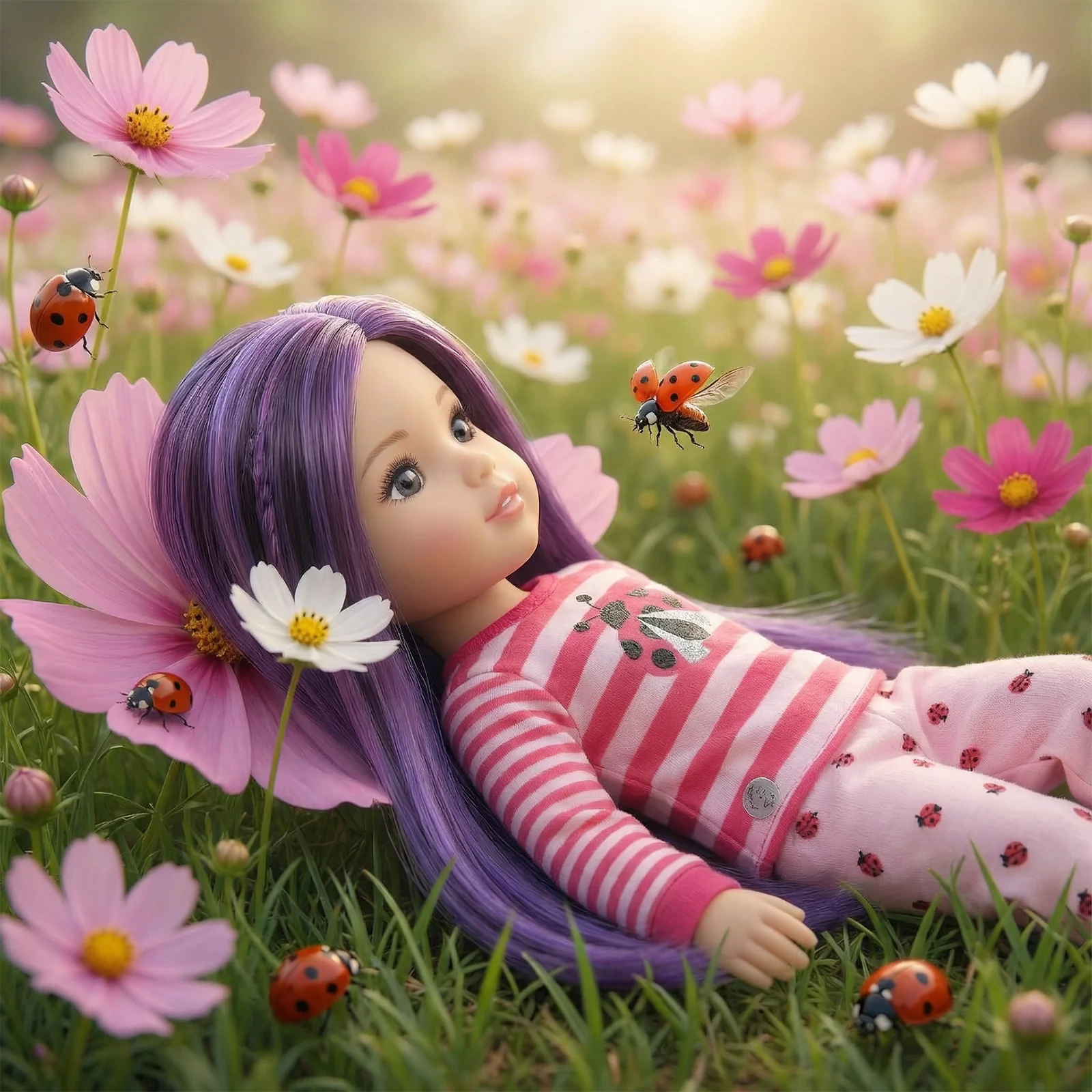 Pretty Doll Clothes gift box Accessories For Paola Reina & 14.5 Inch Wellie Wishers Doll 1/6 BJD,Toy For Girls,Christmas Gift