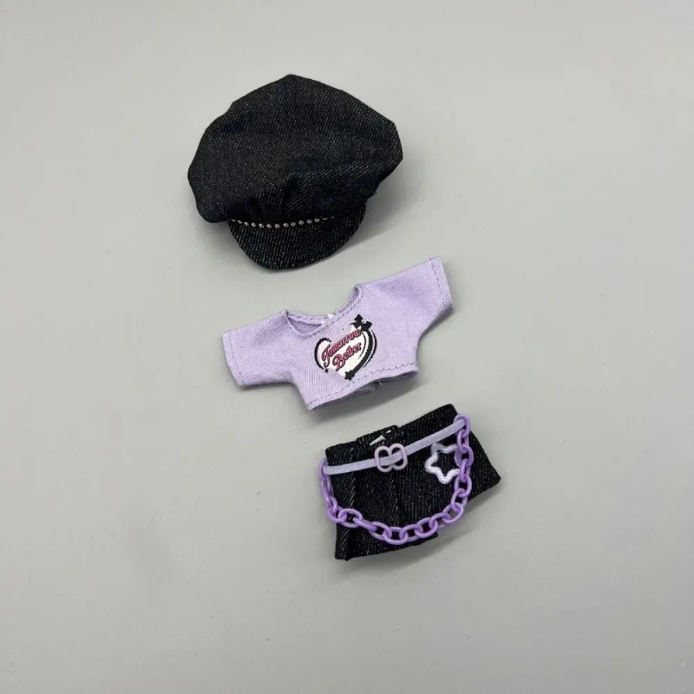 Accessories Casual Wears Elegant Dresses Humanoid Dress Up OB11 Clothes Set Handmade Cotton Cloth Princess Skirt DIY