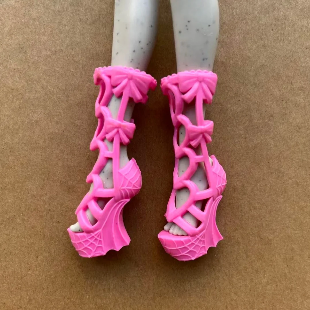 Colorful 1/6 Monster Doll Shoes Boots Sandals DIY Dressing Accessories Original Decor Personality Toy Parts for 12'' Dolls