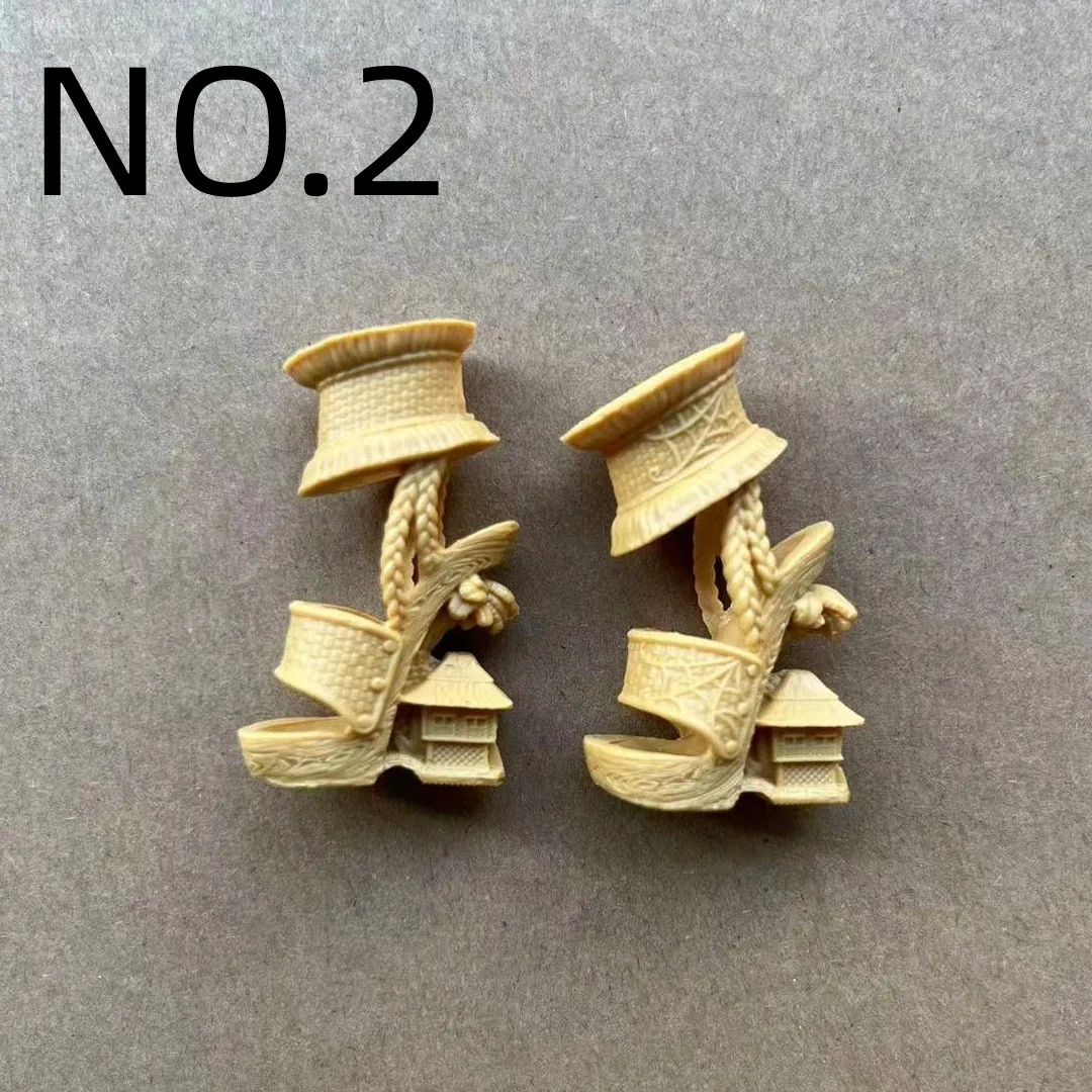 Colorful 1/6 Monster Doll Shoes Boots Sandals DIY Dressing Accessories Original Decor Personality Toy Parts for 12'' Dolls