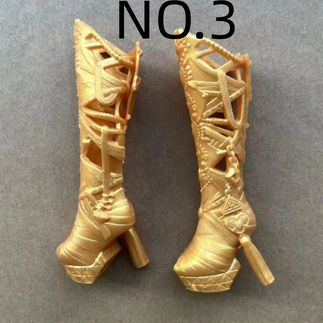 Colorful 1/6 Monster Doll Shoes Boots Sandals DIY Dressing Accessories Original Decor Personality Toy Parts for 12'' Dolls