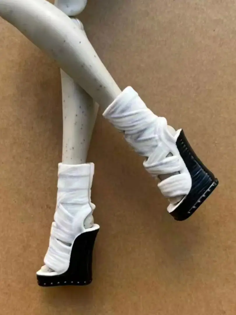 Colorful 1/6 Monster Doll Shoes Boots Sandals DIY Dressing Accessories Original Decor Personality Toy Parts for 12'' Dolls
