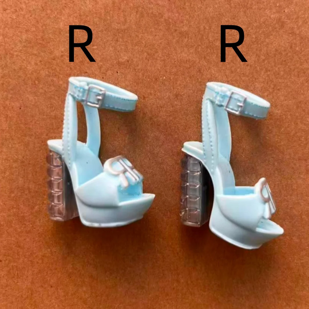 Colorful 1/6 Monster Doll Shoes Boots Sandals DIY Dressing Accessories Original Decor Personality Toy Parts for 12'' Dolls