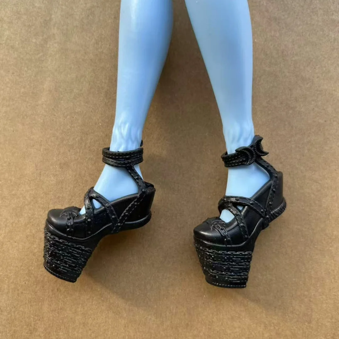 Colorful 1/6 Monster Doll Shoes Boots Sandals DIY Dressing Accessories Original Decor Personality Toy Parts for 12'' Dolls