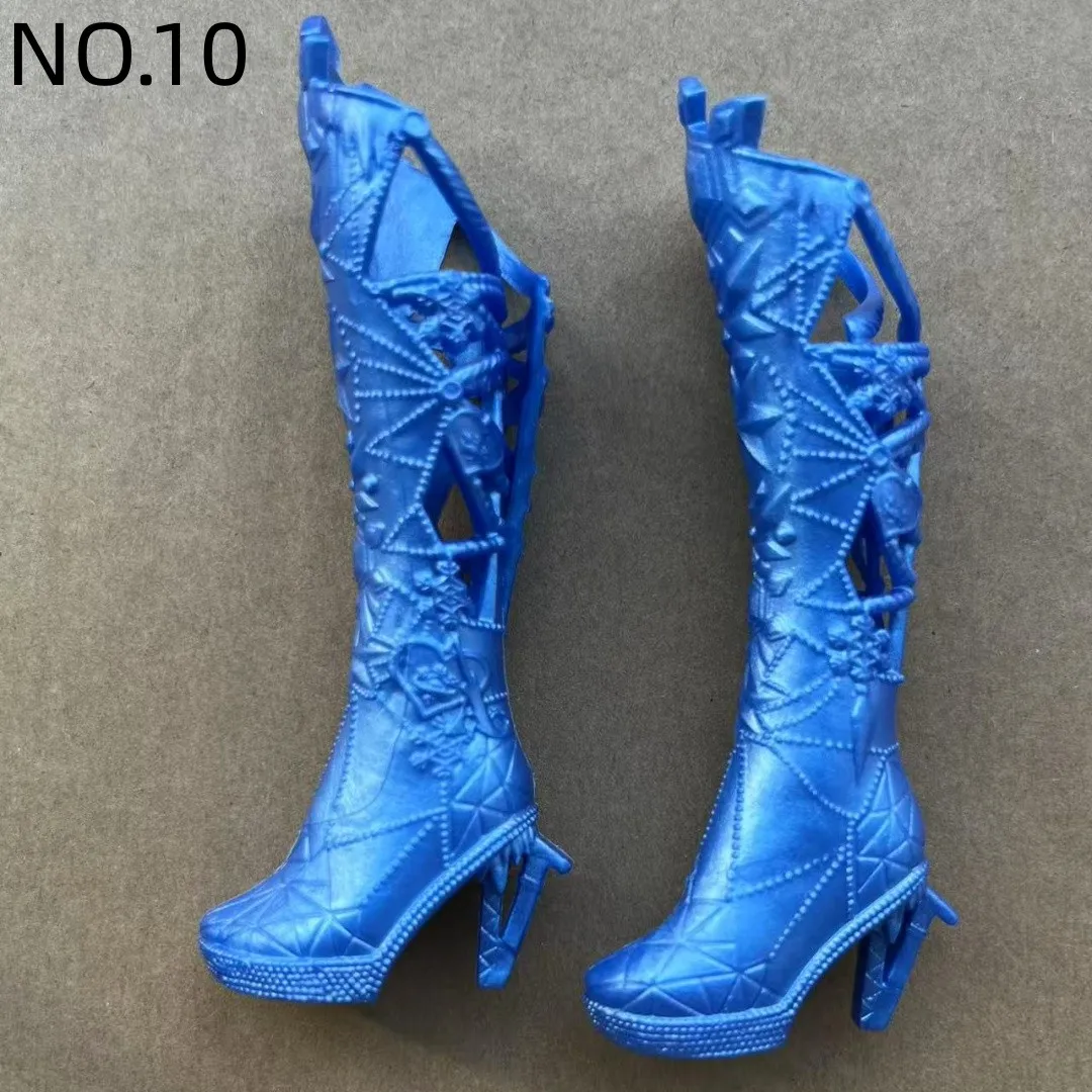 Colorful 1/6 Monster Doll Shoes Boots Sandals DIY Dressing Accessories Original Decor Personality Toy Parts for 12'' Dolls
