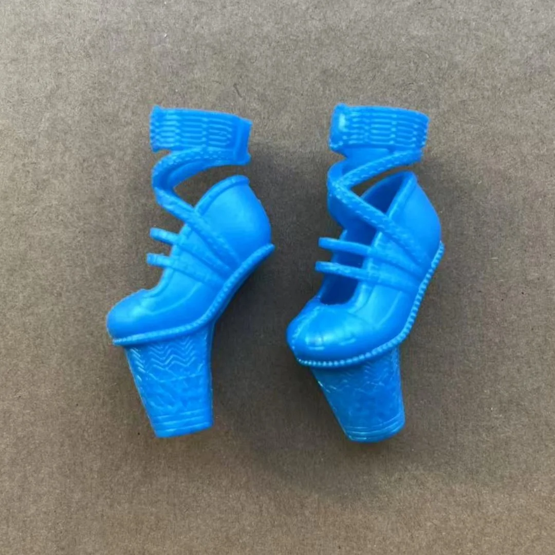 Colorful 1/6 Monster Doll Shoes Boots Sandals DIY Dressing Accessories Original Decor Personality Toy Parts for 12'' Dolls