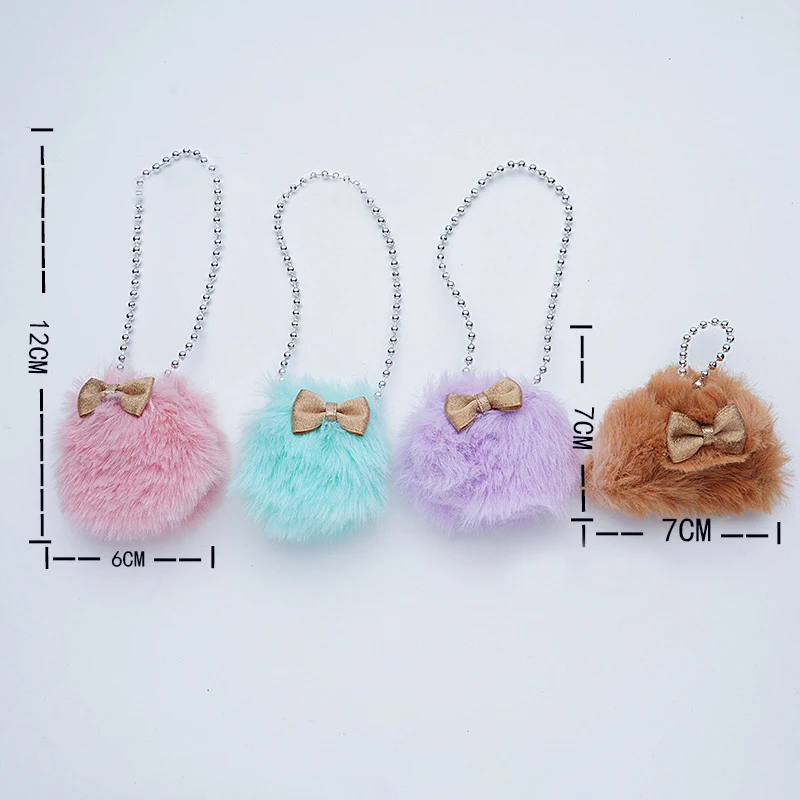 30CM Doll Clothes Plush Coat Long Boots Fashion Coat Top Skirt Plush Bag Lace Umbrella Hat Girl DIY Toy Gifts For 11.8inch Doll