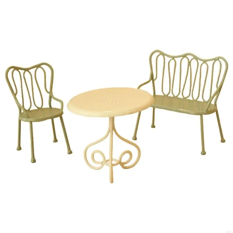 M89C Artistic Steel Imitation Dining Set for Childrens Creative Development