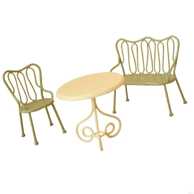 M89C Artistic Steel Imitation Dining Set for Childrens Creative Development