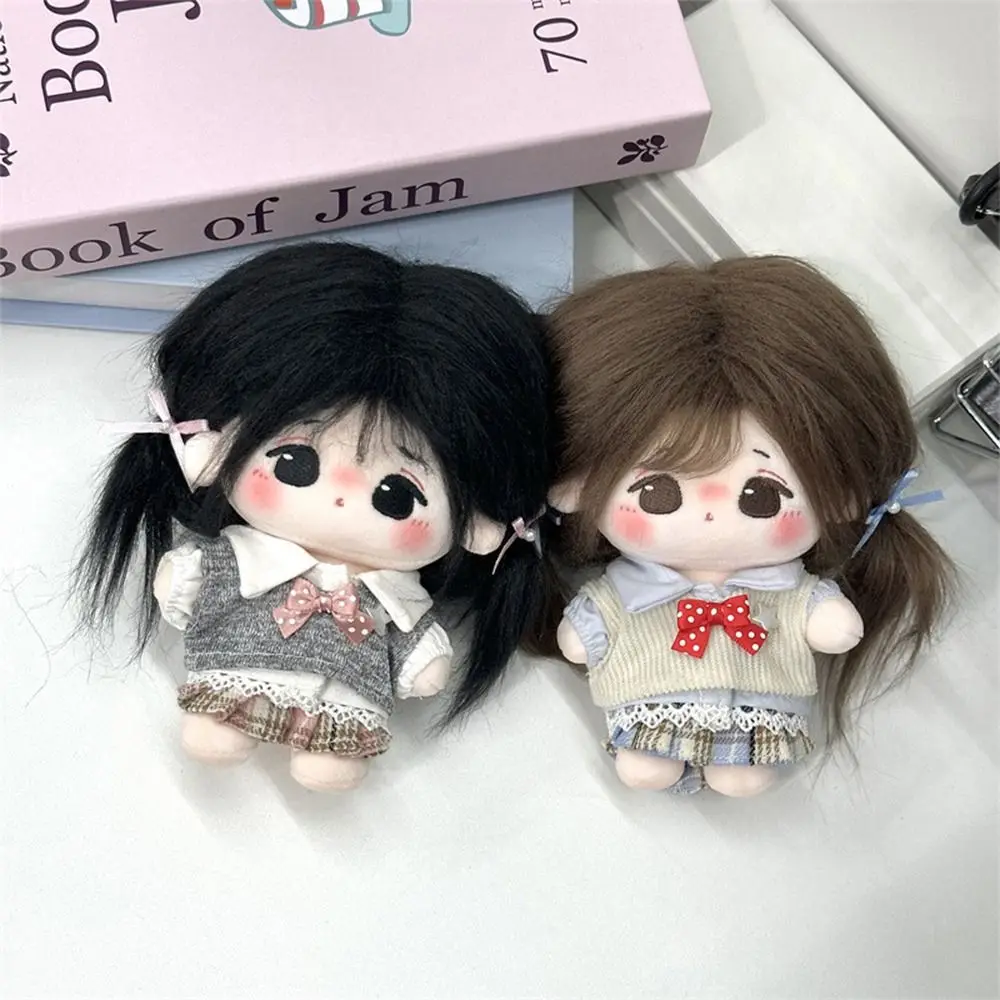 Creative 10cm Clothes Changing Dress Game Playing House Blouse Skirt Vest Suit Cosplay Photo Prop Student Uniform Gift
