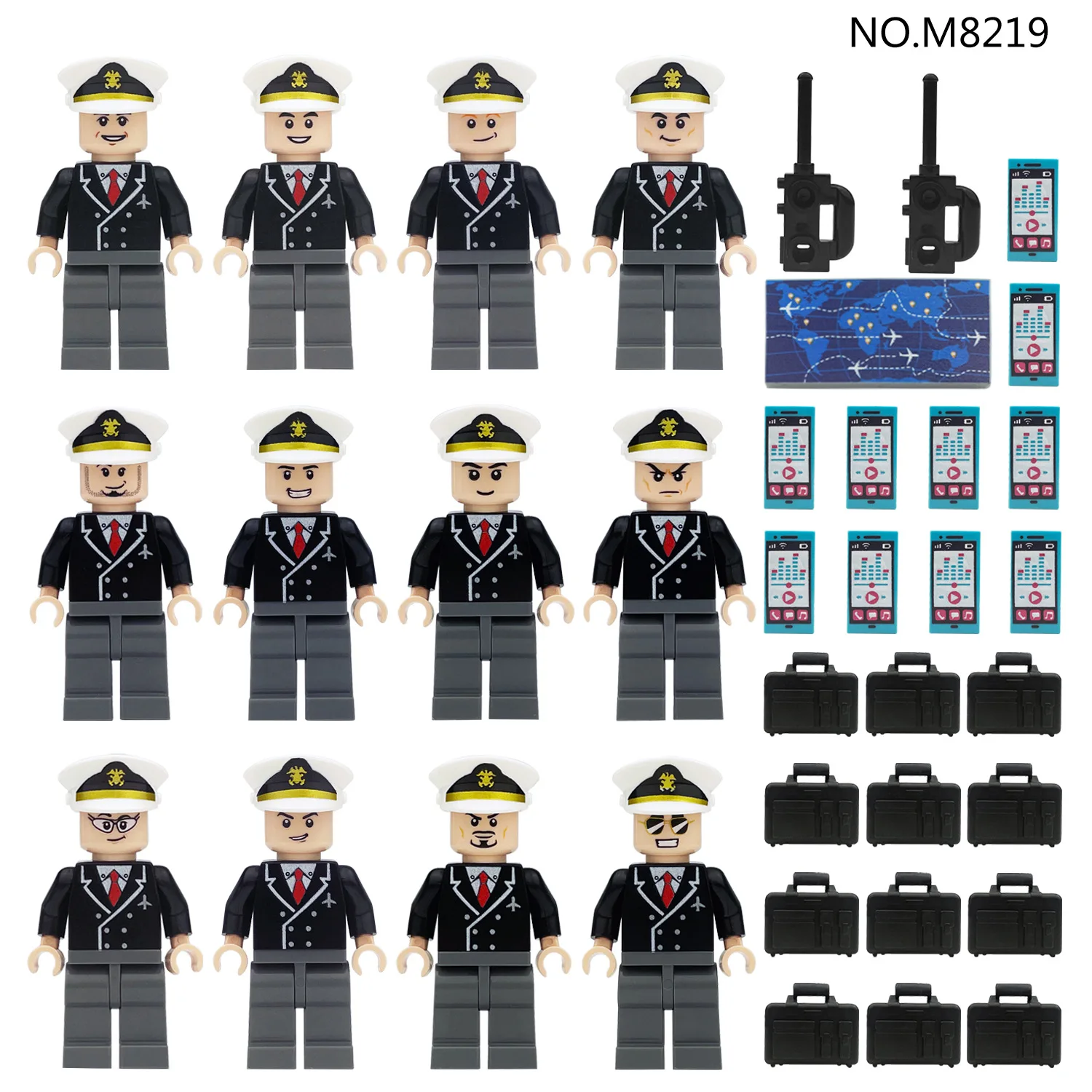 Building Blocks, Figureshumanoid Dolls, Toys, Mini Figures, Humanoid Dolls, Children's Toys, Birthday Gifts, Cartoon Characters.