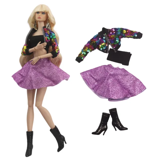 New styles clothes and dressess skirts suit coats for your BB FR dolls BBIKG735