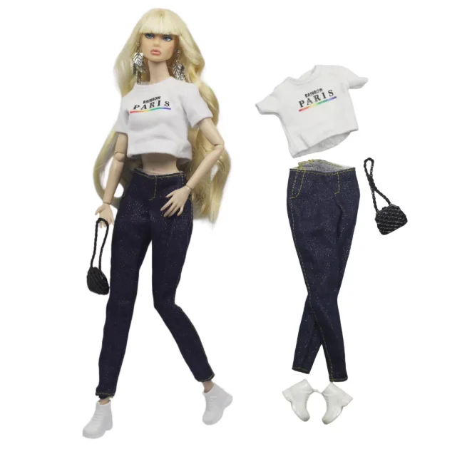 New styles clothes and dressess skirts suit coats for your BB FR dolls BBIKG735