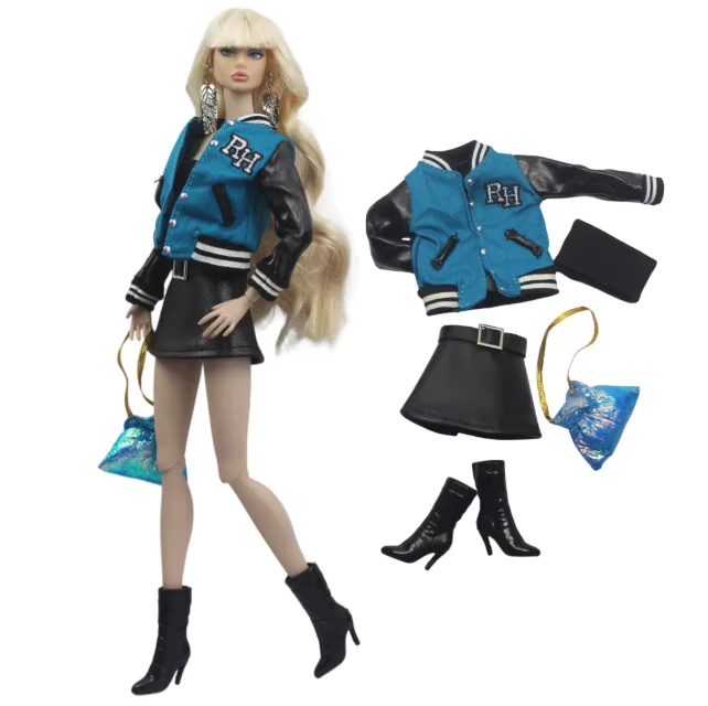 New styles clothes and dressess skirts suit coats for your BB FR dolls BBIKG735