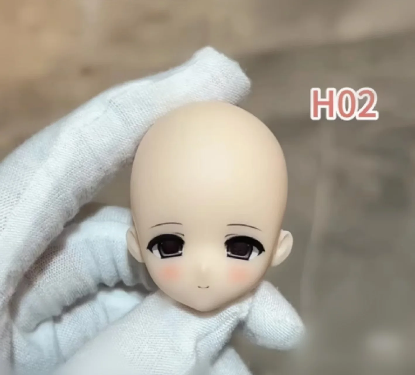 In Stock New BJD Doll Tiny Special 1/6 OB22 Removable Makeup Head Toy Gift Beautiful Face Girl High-Quality Only Head No Body