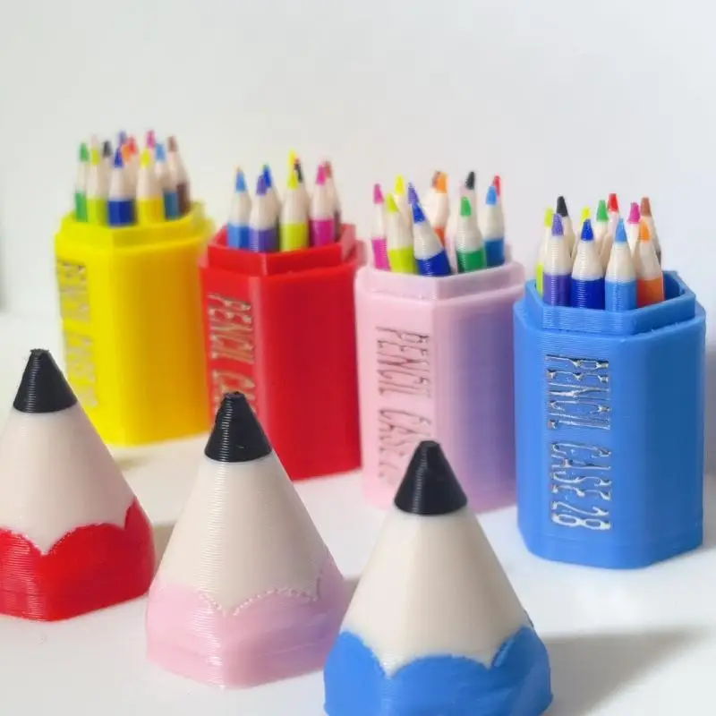 10/12Pcs Kid Pretend Play Toy Dollhouse Miniature Colored Pen Mini Pencil School Supplies Model Doll House Accessories【AliS8】