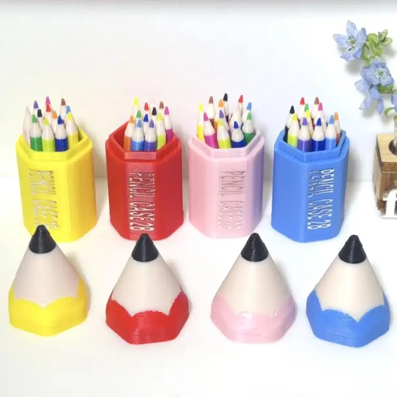 10/12Pcs Kid Pretend Play Toy Dollhouse Miniature Colored Pen Mini Pencil School Supplies Model Doll House Accessories【AliS8】
