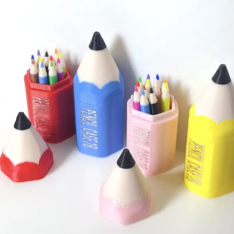 10/12Pcs Kid Pretend Play Toy Dollhouse Miniature Colored Pen Mini Pencil School Supplies Model Doll House Accessories【AliS8】