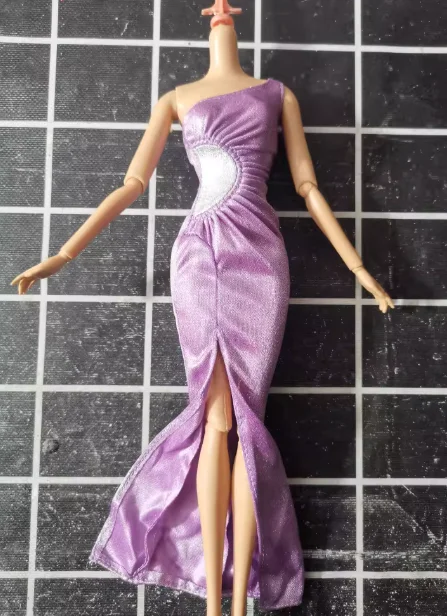 New style Toy accessories pink pretty dress clothes for 1/6 Scale BB FR Dolls