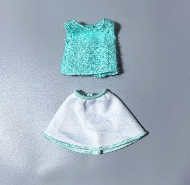 New style Toy accessories pink pretty dress clothes for 1/6 Scale BB FR Dolls